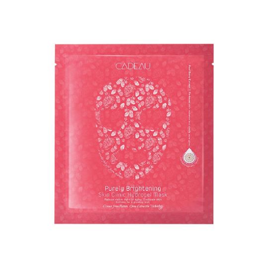 CADEAU PURELY BRIGHTENING HYDROGEL MASK BOX ( 5 PCS )